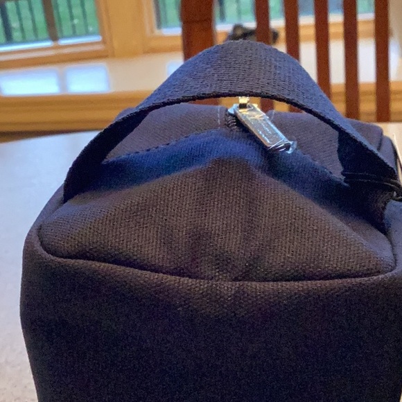 POLO RALPH LAUREN BLUE POUCH TRAVEL TOILETRY BAG NEW - Picture 4 of 9